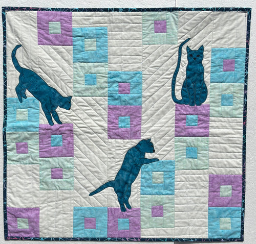 Cats Play Quilt