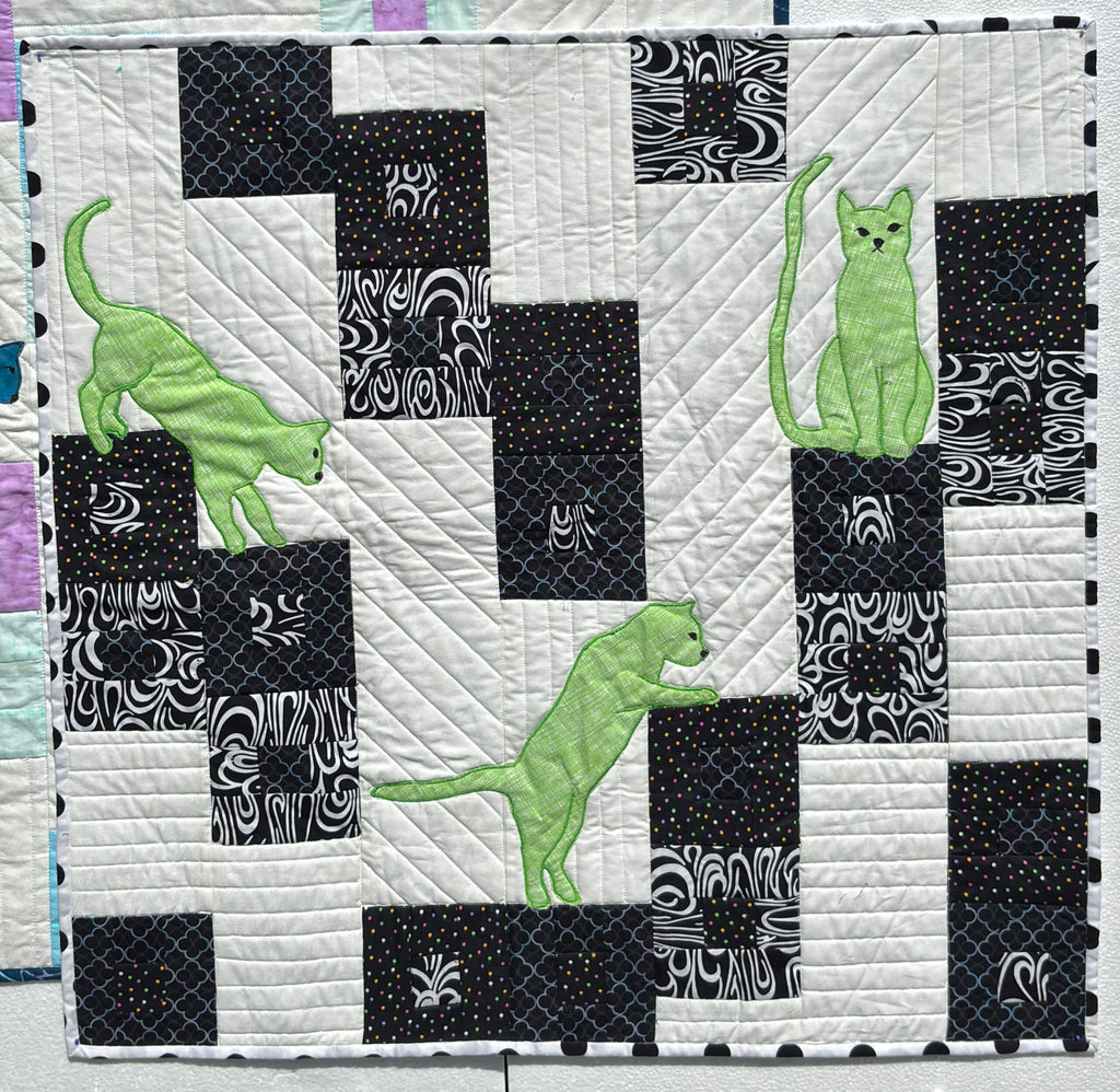 Cats Play Quilt