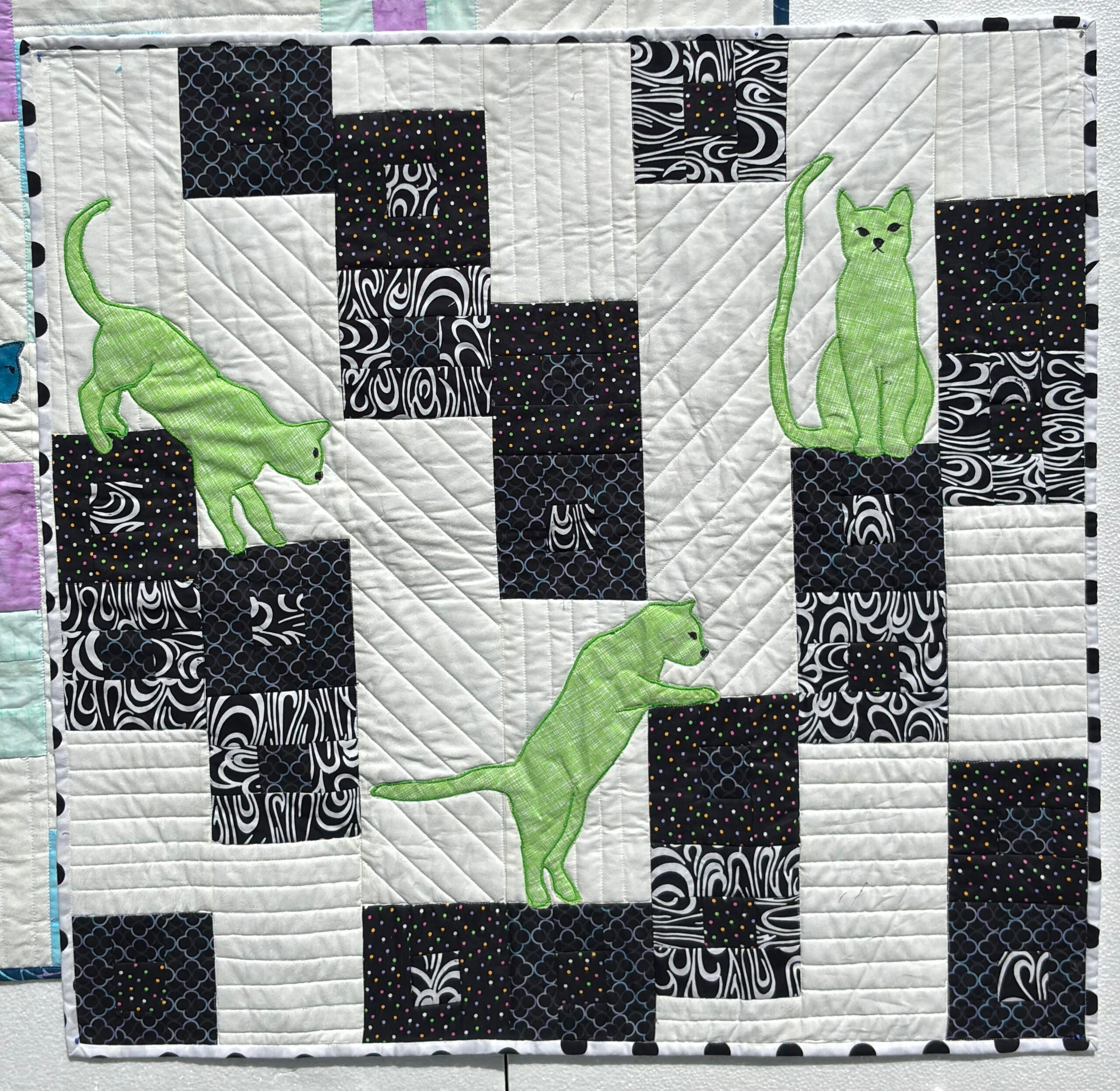 Cats Play Quilt